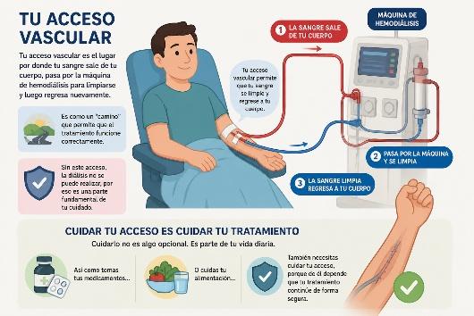Cuidado del acceso vascular