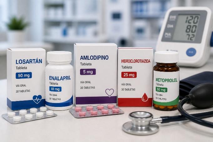 Medicamentos para controlar la presión arterial