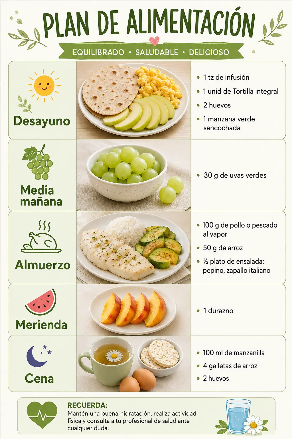 Receta 1 - Preparación nutritiva